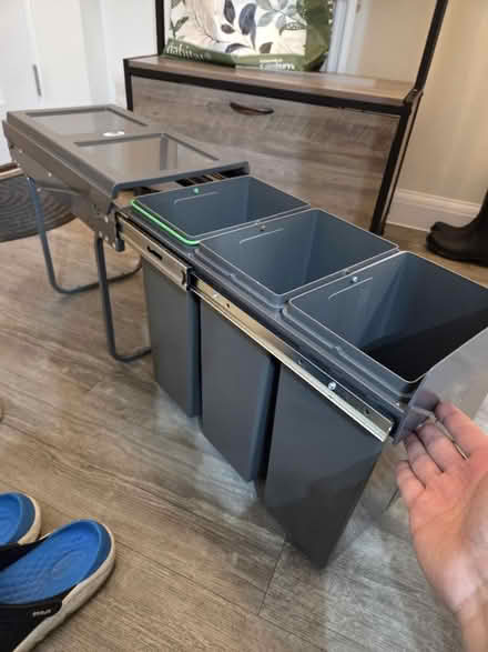 Photo of free Pull out under cupboard bins (Aqua Drive, PE7) #2