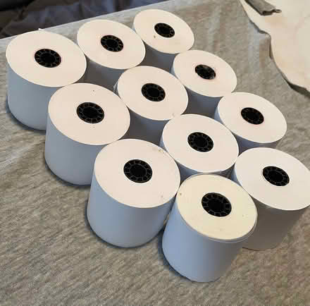 Photo of free adding machine paper (West Petaluma) #1