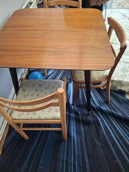 Photo of free Dining table with 5 chairs (Aspley NG8) #1