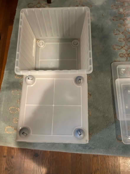 Photo of free 2 x IKEA Vessla storage boxes (Friendship Heights) #1