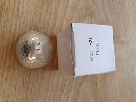 Photo of free 2 MR16 12v, 20w Halogen 2 pin Light bulbs (Lyppard Grange WR4) #2