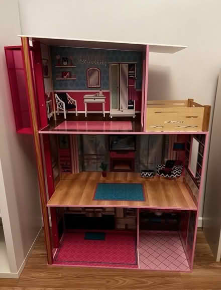 Photo of free Dolls house with furniture (Heaton Moor M19) #1