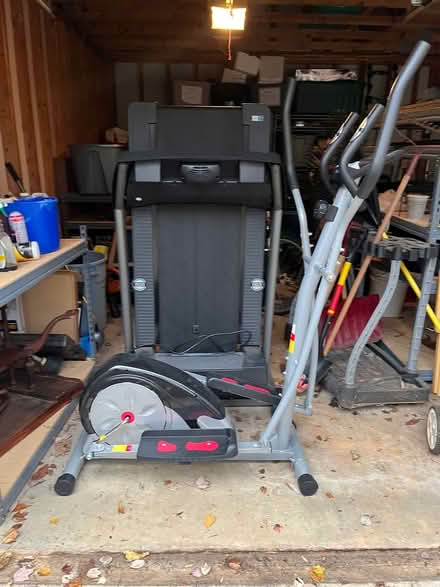 Photo of free Treadmill and Elliptical (Kentlands/Gaithersburg) #3