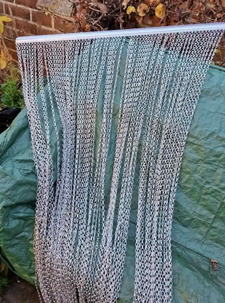 Photo of free Aluminium chain door hanging (Henley-on-Thames RG9) #1