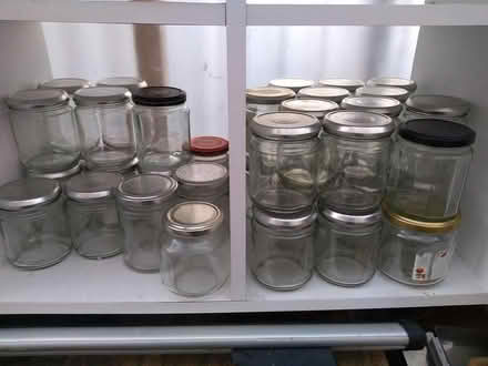 Photo of free Jam jars (approx 40) (Cambridge CB4) #1