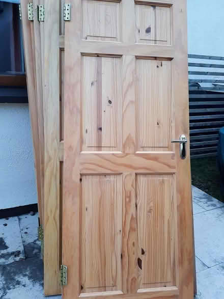 Photo of free 8 internal pine doors (Wicklow Town) #1