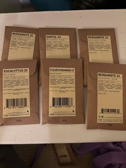 Photo of free Le Labo Perfume Samples (Upper West Side) #1