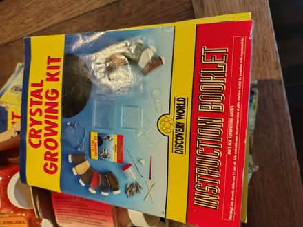 Photo of free crystal growing kit (Lakenham NR1) #2