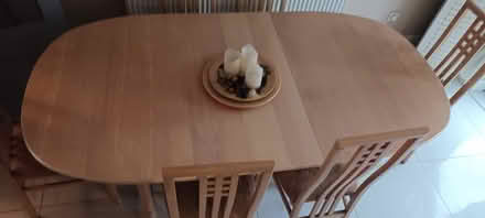 Photo of free Table & chairs (Swords) #1