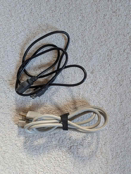 Photo of free Computer power cords (West Berkeley) #1