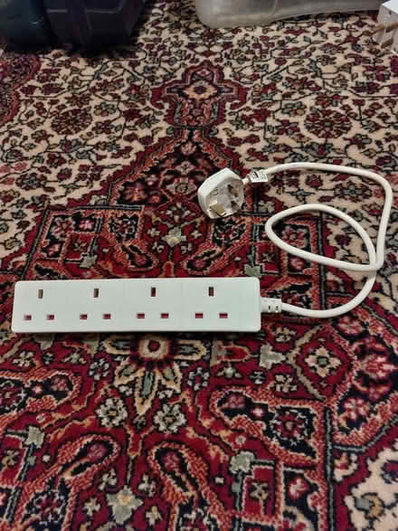 Photo of free No. 2 four plug extension lead (Humphrey's End GL6) #1