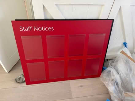 Photo of free Office / gym notice boards brand new (Ham Island TW19) #1