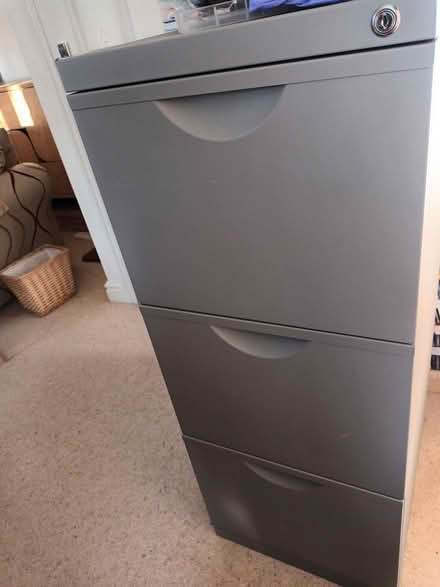 Photo of free Grey lockable ikea filing cabinet (Bishopston BS7) #1