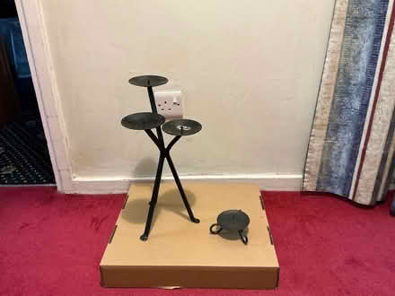 Photo of free Steel candle holders (Walkley S6) #1