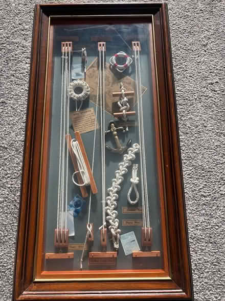 Photo of free Sailor’s knots in wooden frame (CT15) #1