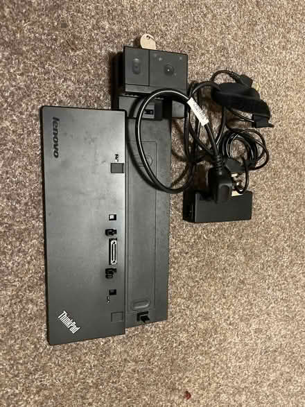 Photo of free Lenovo thinkpad docking station (Heage DE56) #1