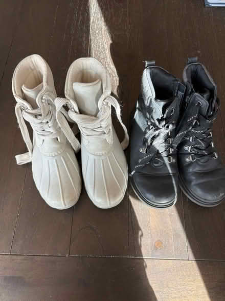Photo of free Two Pair of Girls Size 2 Boots (Lakewood) #1