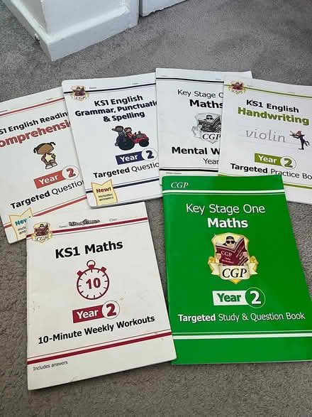 Photo of free KS1 learning books (Dulwich) #1