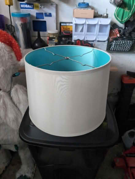 Photo of free White lamp shade (Salem, NH) #1