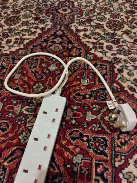 Photo of free No. 2 four plug extension lead (Humphrey's End GL6) #2