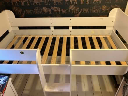 Photo of free GLTC Paddington Cabin Mid sleeper bed white wooden (Brixton Hill SW2) #1