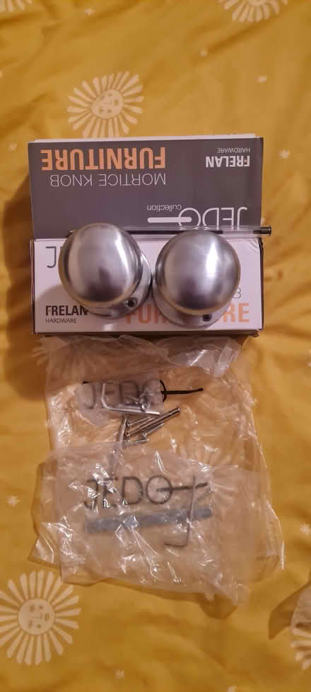 Photo of free Polished Steel Door Knob - Brand New (Stroud Green N4) #2