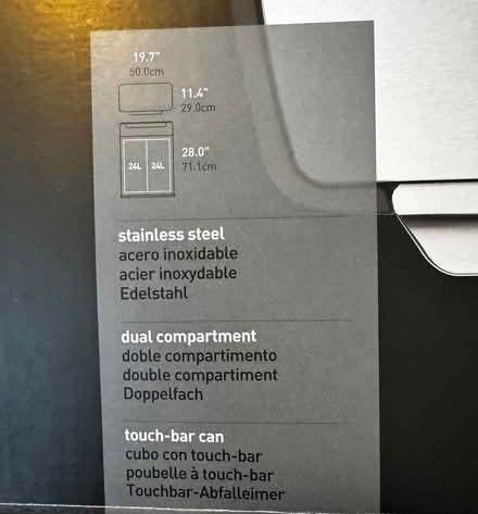 Photo of free Simplehuman Bin (E18) (South Woodford (E18)) #4