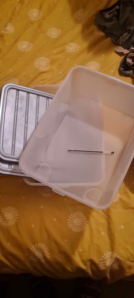 Photo of free Plastic containers, good condition but dusty X 2 (Stroud Green N4) #1