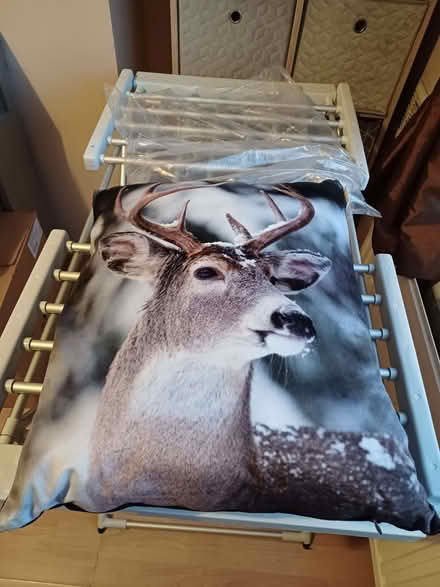 Photo of free Stag / Deer cushion from M&S (Chatham ME5) #1