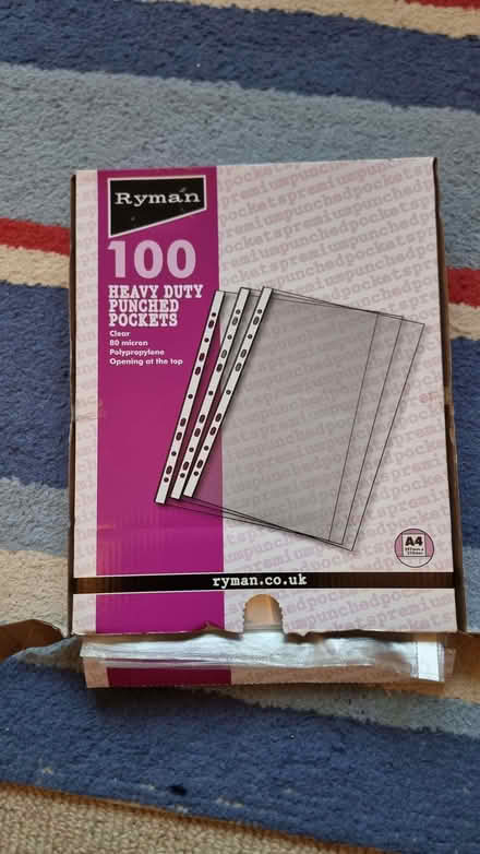 Photo of free Punched pockets (Wilmslow SK9) #1