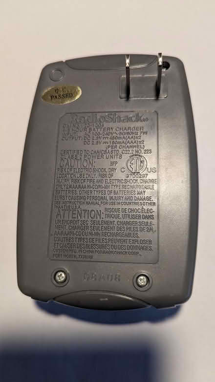 Photo of free Battery charger (Raritan Township/Ringoes) #2