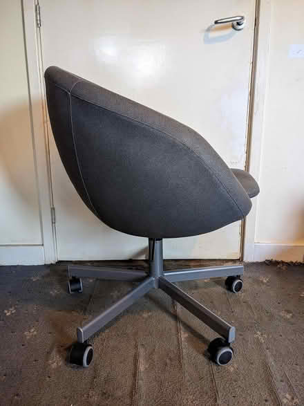 Photo of free Ikea Skruvsta Swivel chair grey (PL4 Greenbank.) #2