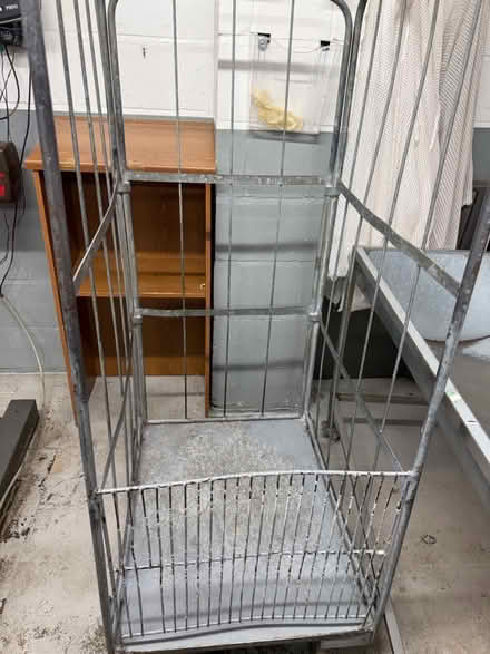 Photo of free 3 & 1/2 sided warehouse roll cages (SW19 South Wimbledon) #2