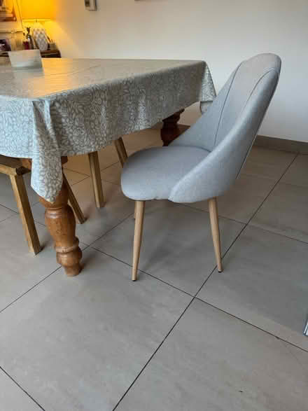 Photo of free Grey dinning chair (Roath Lake CF23) #1