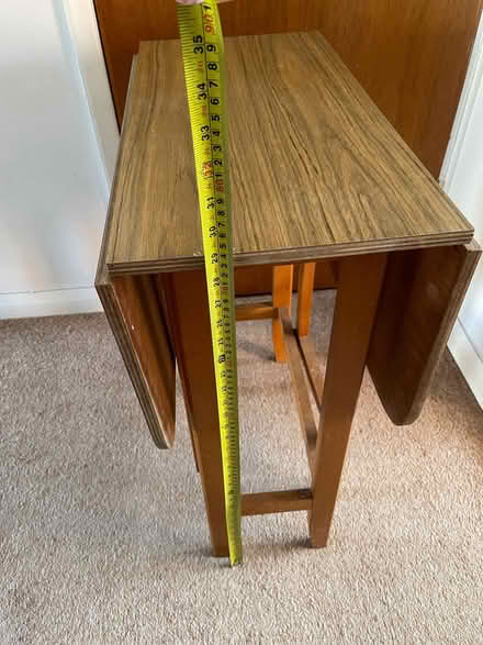 Photo of free Kitchen/dining table with drop leaf sides (Widmer End HP15) #1