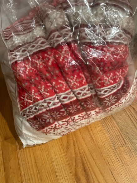 Photo of free Large winter fleece blanket (Camden and Leigh) #2