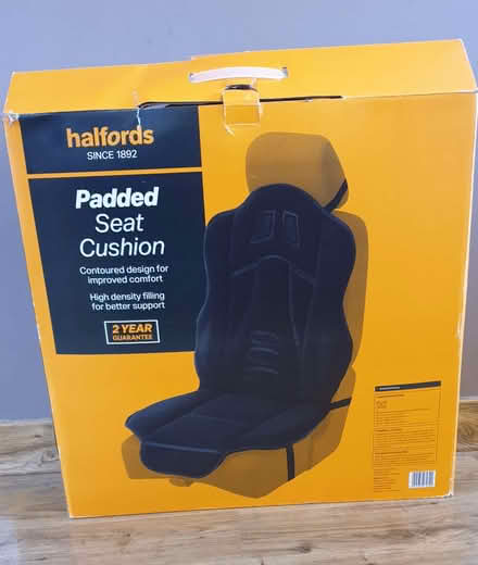 Photo of free Padded car seat cover/cushion (Royston SG8) #1