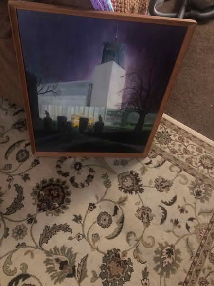Photo of free Oil painting of Newcastle civic (Lemington NE15) #1