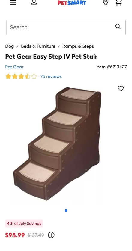 Photo of free Pet Stairs (Hyattsville 20785) #1