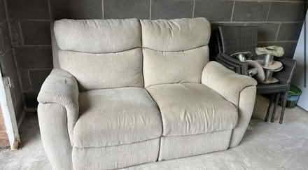 Photo of free sofa and matching chair (Chesterfield S44) #1