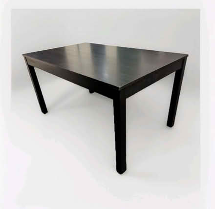 Photo of free IKEA Black Table ("BJURSNÄS") (Teddington TW11) #1