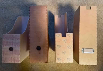 Photo of free Wood Magazine Holders (Cupertino - DeAnza and 280) #1