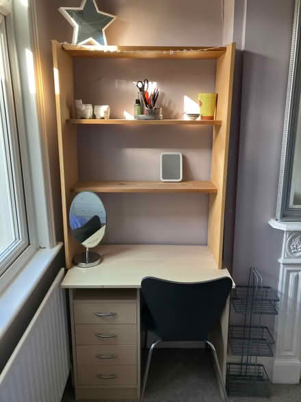 Photo of free Desk and shelves . (Whitton TW2) #1