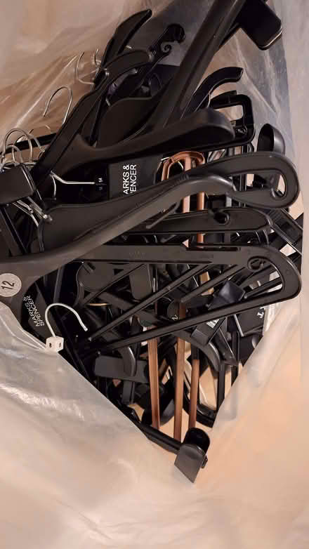 Photo of free plastic coat hangers (Leintwardine SY7) #1