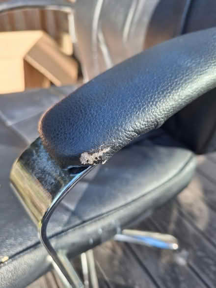 Photo of free Black office chair (Felixstowe) #2