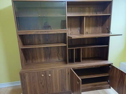 Photo of free Large buffet with glass doors (Near the NRC.) #2