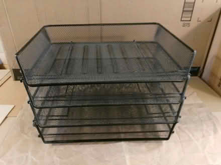 Photo of free Black Metal File Holders (Northwest Frederick) #1