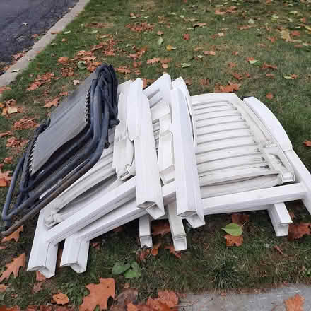 Photo of free Curb alert: Patio chairs (Orleans) #1