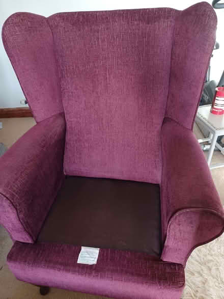 Photo of free Winged, high back armchair (North Leigh OX29) #4