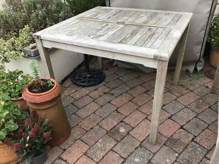 Photo of free Garden Table (Christchurch Town Centre) #2